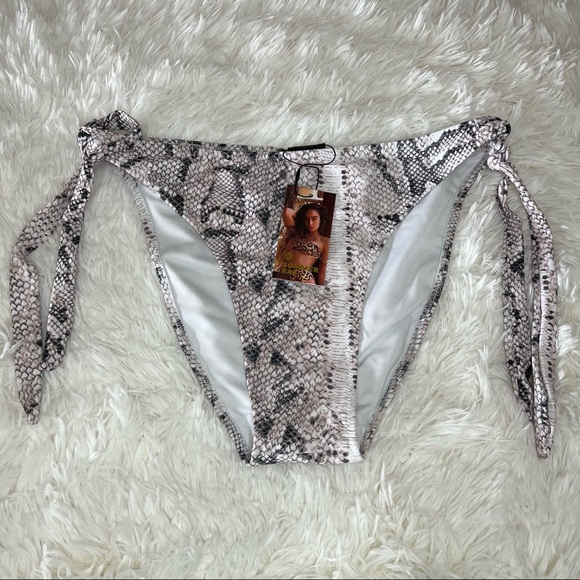 NEW Sommer Ray Snake Print Bikini Bottom Size XL - Picture 2 of 8